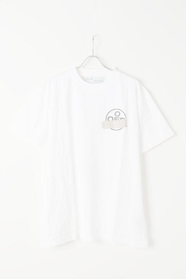 画像1:  {SOLD} Off-white オフホワイト TAPE ARROWS S/S OVER TEE{OMAA038R201850020148-WHT-BJS} (1)