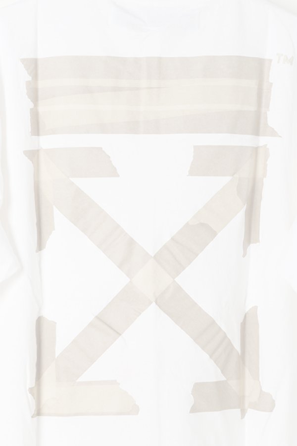 画像4:  {SOLD} Off-white オフホワイト TAPE ARROWS S/S OVER TEE{OMAA038R201850020148-WHT-BJS} (4)
