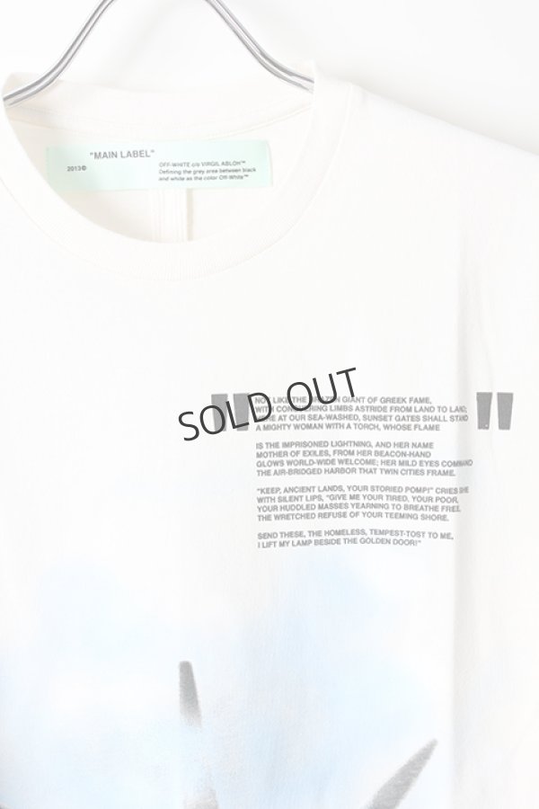 画像3: {SOLD}Off-white オフホワイト LIBERTY L/S T-SHIRT{OMAB001E18185015-WHT-AHA} (3)
