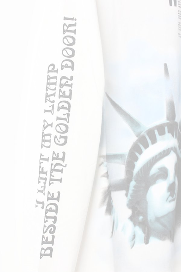 画像4:  {SOLD} Off-white オフホワイト LIBERTY L/S T-SHIRT{OMAB001E18185015-WHT-AHA} (4)