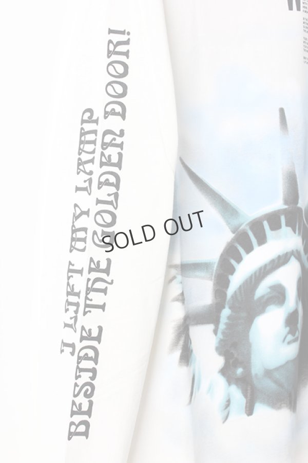 画像4: {SOLD}Off-white オフホワイト LIBERTY L/S T-SHIRT{OMAB001E18185015-WHT-AHA} (4)