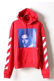 画像1: {SOLD}Off-white オフホワイト RED BERNINI HOODIE{OMBB037F18192011-RED-AHA} (1)