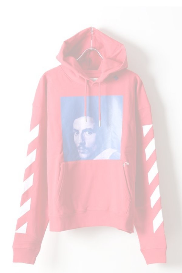 画像1:  {SOLD} Off-white オフホワイト RED BERNINI HOODIE{OMBB037F18192011-RED-AHA} (1)