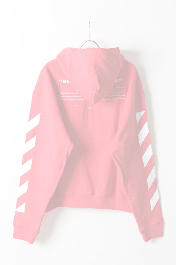 画像2:  {SOLD} Off-white オフホワイト RED BERNINI HOODIE{OMBB037F18192011-RED-AHA} (2)