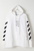 画像1: {SOLD}Off-white オフホワイト DRIPPING ARROWS INCOMP HOODIE{OMBB057R20E300050110-WHT-BJS} (1)