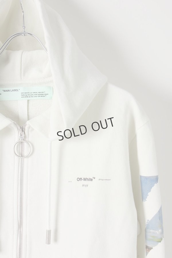 画像3: {SOLD}Off-white オフホワイト DIAG COLORED ARROW ZIP HOO OFF WHITE MULTI-COLOR{OMBE001R19003012028-WHT-AIS} (3)