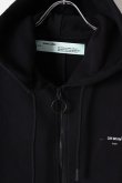 画像4: {SOLD}Off-white オフホワイト DIAG COLORED ARROW ZIP HOO BLACK MULTI-COLOR{OMBE001R19003012108-BLK-AIS} (4)