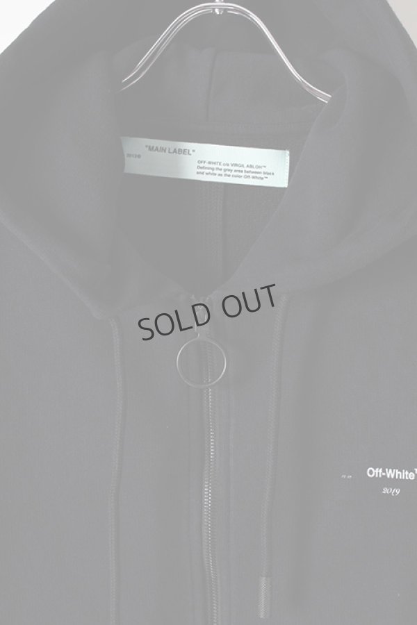 画像4: {SOLD}Off-white オフホワイト DIAG COLORED ARROW ZIP HOO BLACK MULTI-COLOR{OMBE001R19003012108-BLK-AIS} (4)