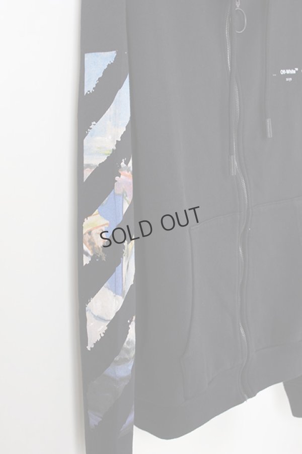 画像5: {SOLD}Off-white オフホワイト DIAG COLORED ARROW ZIP HOO BLACK MULTI-COLOR{OMBE001R19003012108-BLK-AIS} (5)