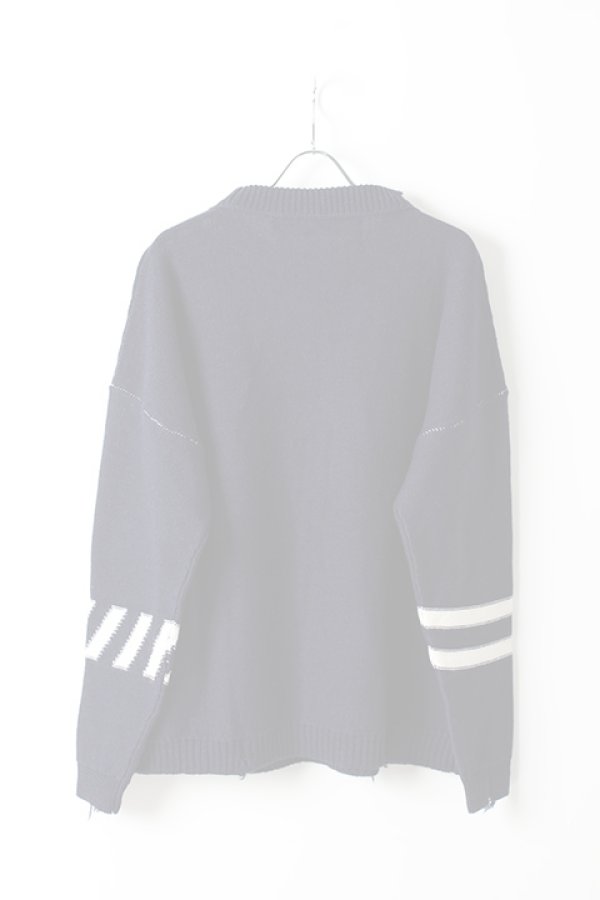画像2:   Off-white オフホワイト KNIT WEAR{OMHA049E18A28001-BLU-AHA} (2)