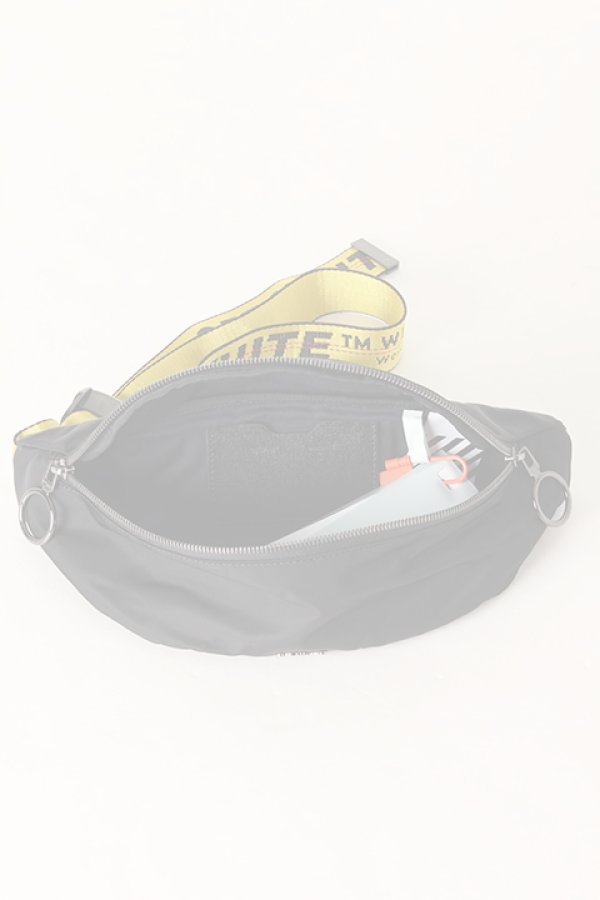 画像4:  {SOLD} Off-white オフホワイト BASIC FANNY PACK BLACK NO COLOR{OMNA074E19E480021000-AIS} (4)