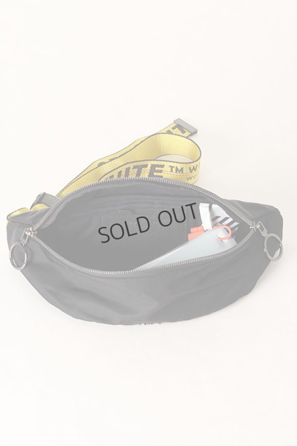 画像4: {SOLD}Off-white オフホワイト BASIC FANNY PACK BLACK NO COLOR{OMNA074E19E480021000-AIS} (4)