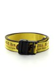 画像1: {SOLD}Off-white オフホワイト YELLOW INDUSTRIAL BELT{OMRB012E18647001-YEL-AHA} (1)