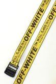 画像2: {SOLD}Off-white オフホワイト YELLOW INDUSTRIAL BELT{OMRB012E18647001-YEL-AHA} (2)