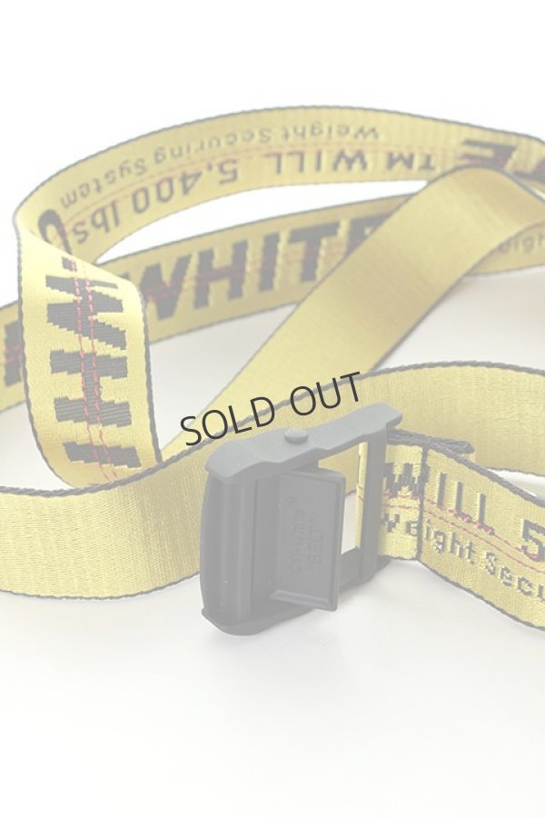 画像3: {SOLD}Off-white オフホワイト YELLOW INDUSTRIAL BELT{OMRB012E18647001-YEL-AHA} (3)