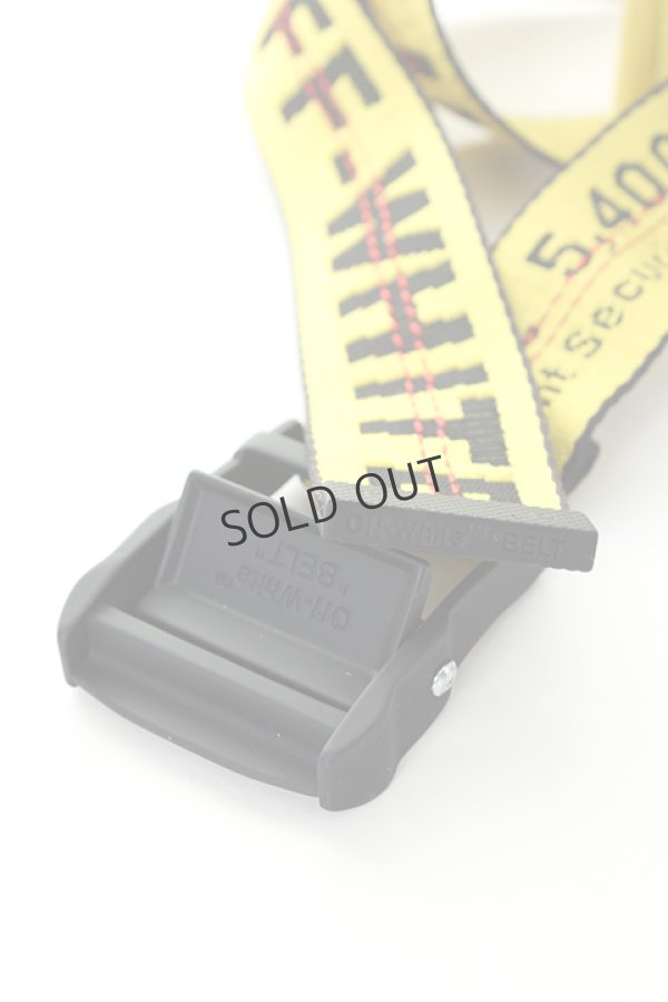 画像4: {SOLD}Off-white オフホワイト YELLOW INDUSTRIAL BELT{OMRB012E18647001-YEL-AHA} (4)