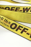 画像5: {SOLD}Off-white オフホワイト YELLOW INDUSTRIAL BELT{OMRB012E18647001-YEL-AHA} (5)