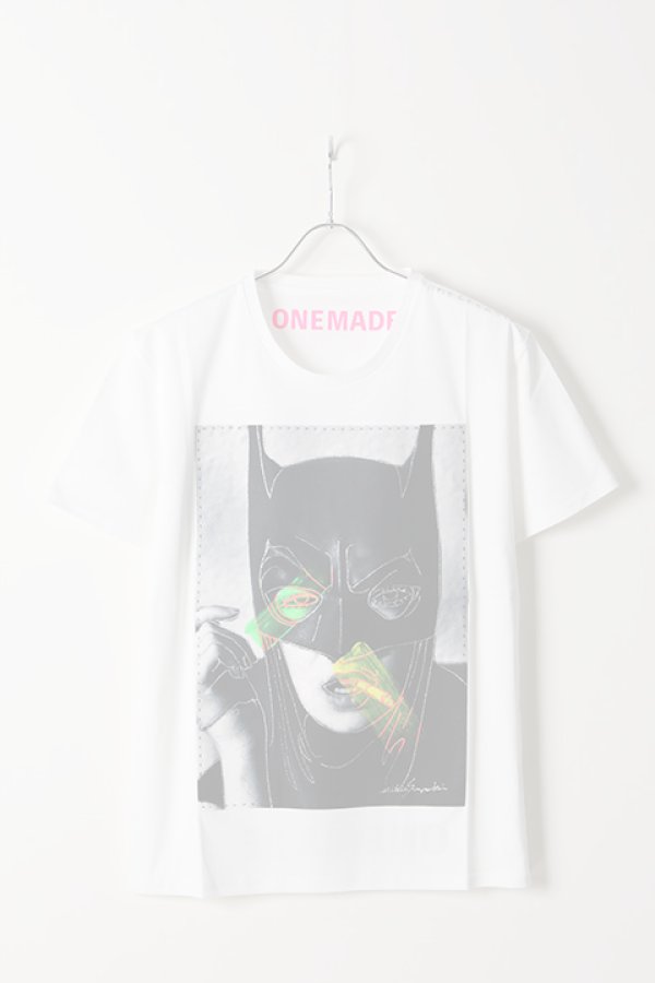 画像1:  {SOLD} ONE MADE ワンメイド T-shirt Bat Woman{-AIS} (1)
