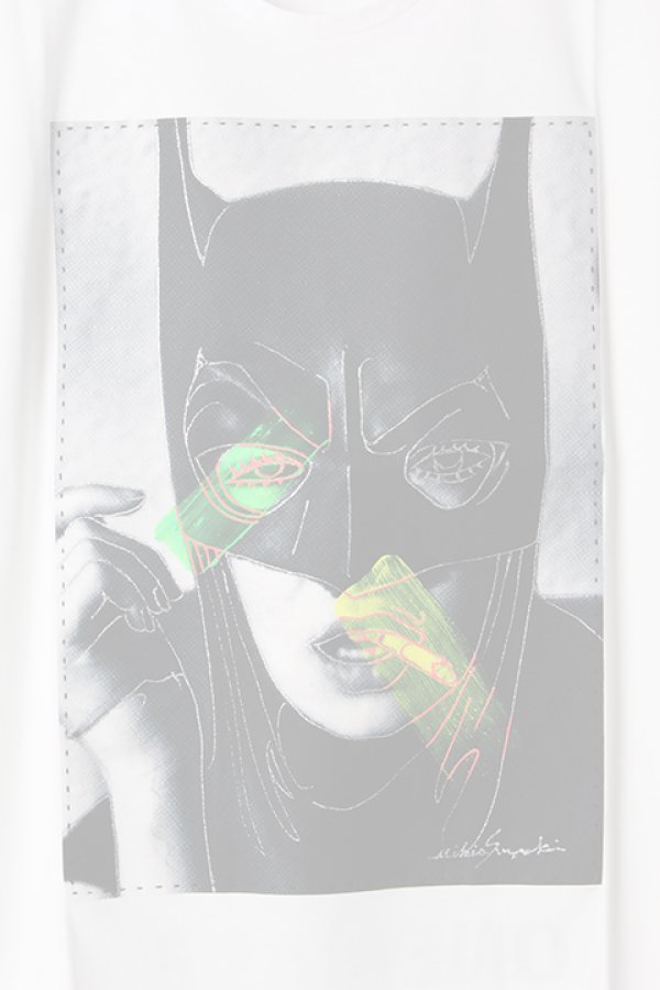 画像4:  {SOLD} ONE MADE ワンメイド T-shirt Bat Woman{-AIS} (4)
