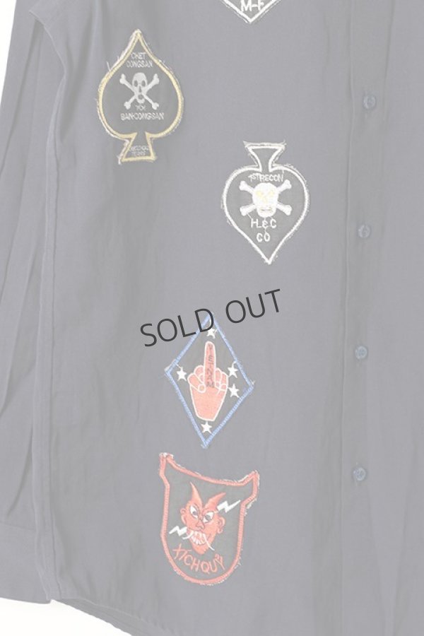 画像4: {SOLD}ONE MADE ワンメイド Vintage Wappens{-BAS} (4)