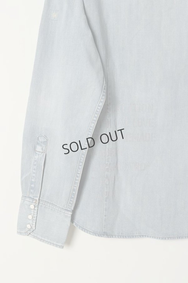 画像4: {SOLD}ONE MADE ワンメイド DENIM SHIRT{-BAS} (4)