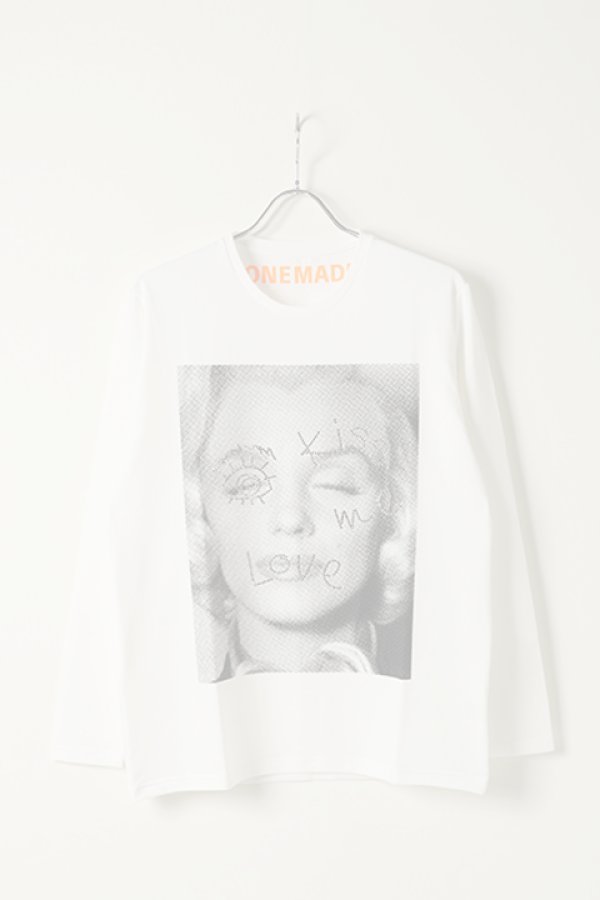 画像1:  {SOLD} ONE MADE ワンメイド LONG T-SHIRTS MONROE{-BAS} (1)