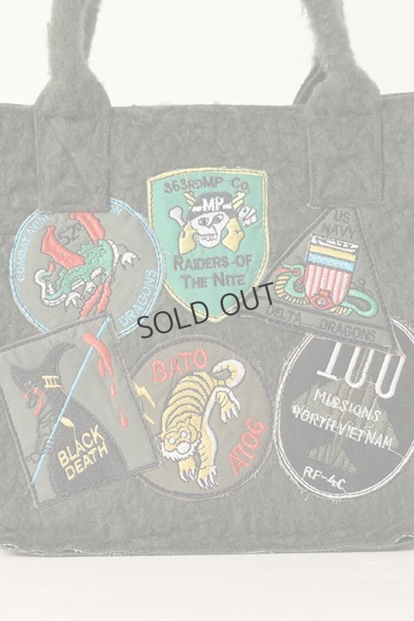 画像2: {SOLD}【数量限定商品】ONE MADE ワンメイド REBUILD MINI TOTO BAG（ユニセックス）{-BAS} (2)