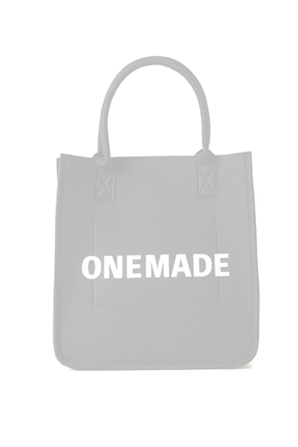 画像5:  {SOLD} ONE MADE ワンメイド FELT TOTO BAG（ユニセックス）{ONE-791-BLK-BAS} (5)