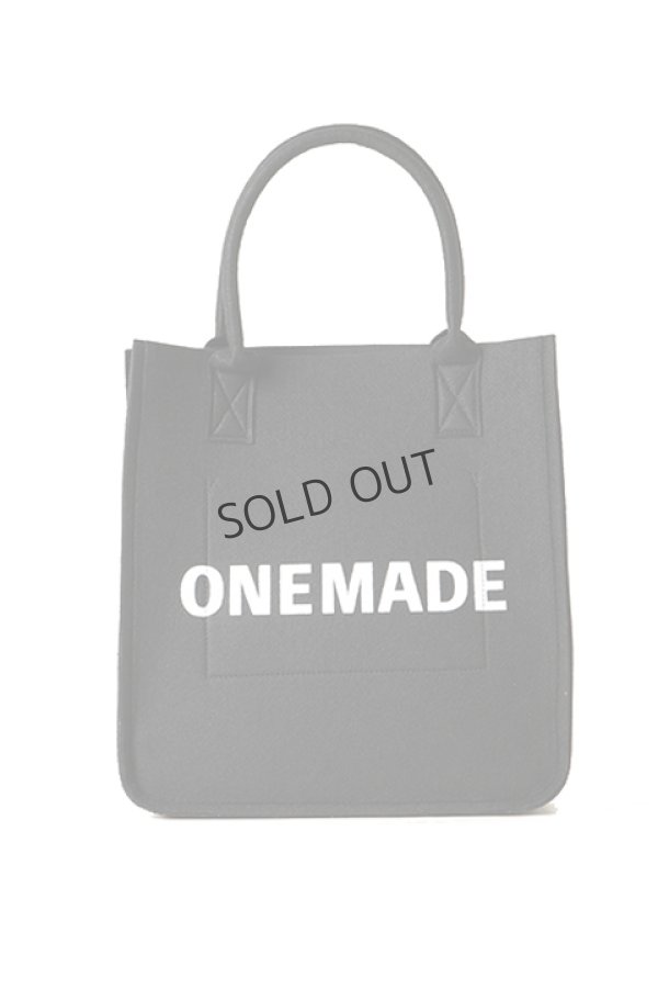 画像5: {SOLD}ONE MADE ワンメイド FELT TOTO BAG（ユニセックス）{ONE-791-BLK-BAS} (5)