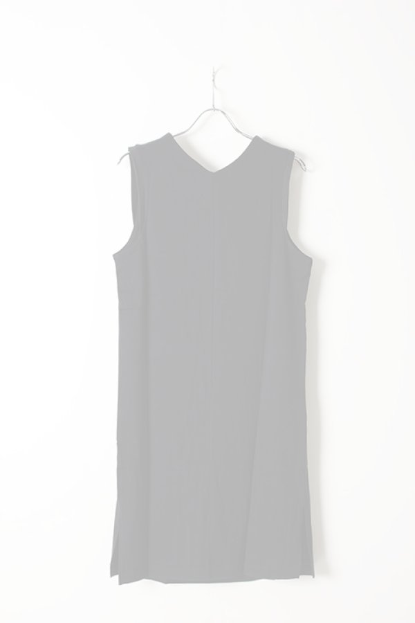 画像2:  {SOLD} T' ティー "SEA ISLAND COTTON" LUXSIC 100％(20/1) Dress No Sleeve RELAX{-AIS} (2)