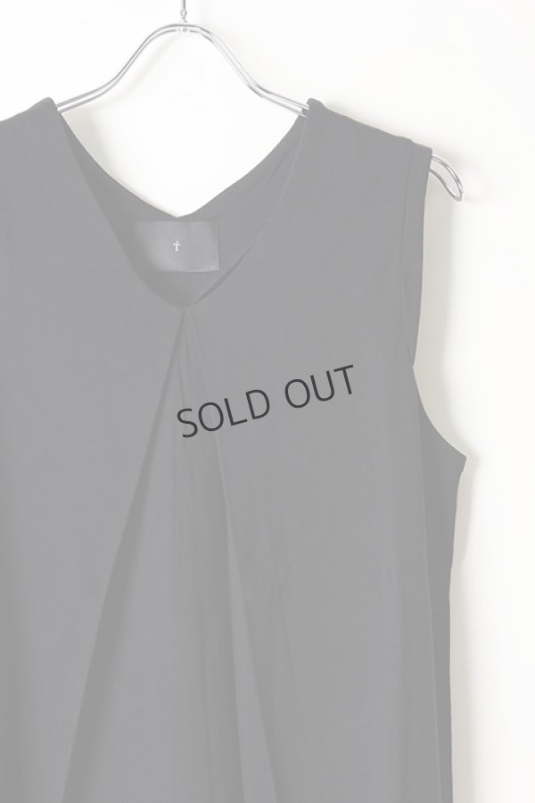 画像3: {SOLD}T' ティー "SEA ISLAND COTTON" LUXSIC 100％(20/1) Dress No Sleeve RELAX{-AIS} (3)