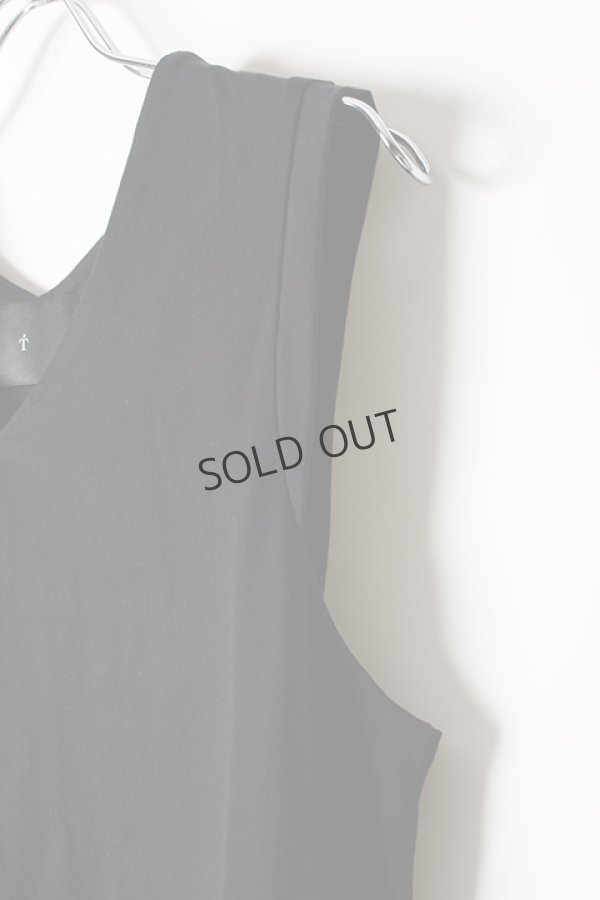 画像5: {SOLD}T' ティー "SEA ISLAND COTTON" LUXSIC 100％(20/1) Dress No Sleeve RELAX{-AIS} (5)