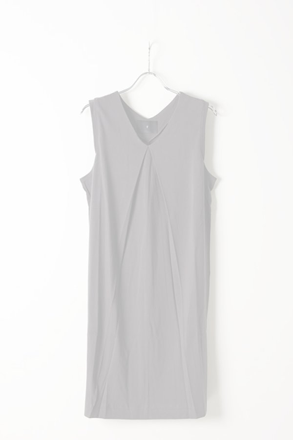 画像1:  {SOLD} T' ティー "SEA ISLAND COTTON" LUXSIC 100％(20/1) Dress No Sleeve RELAX{-AIS} (1)