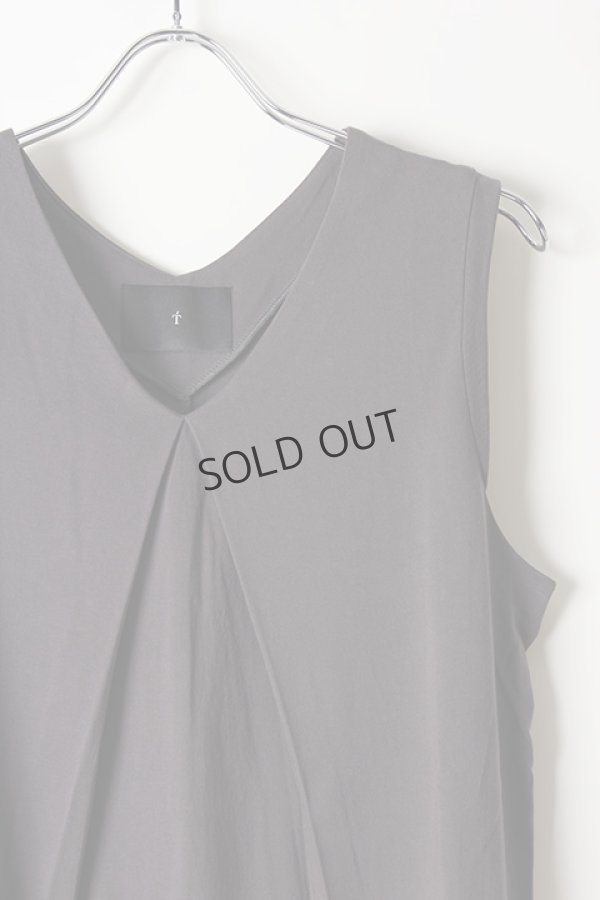 画像3: {SOLD}T' ティー "SEA ISLAND COTTON" LUXSIC 100％(20/1) Dress No Sleeve RELAX{-AIS} (3)