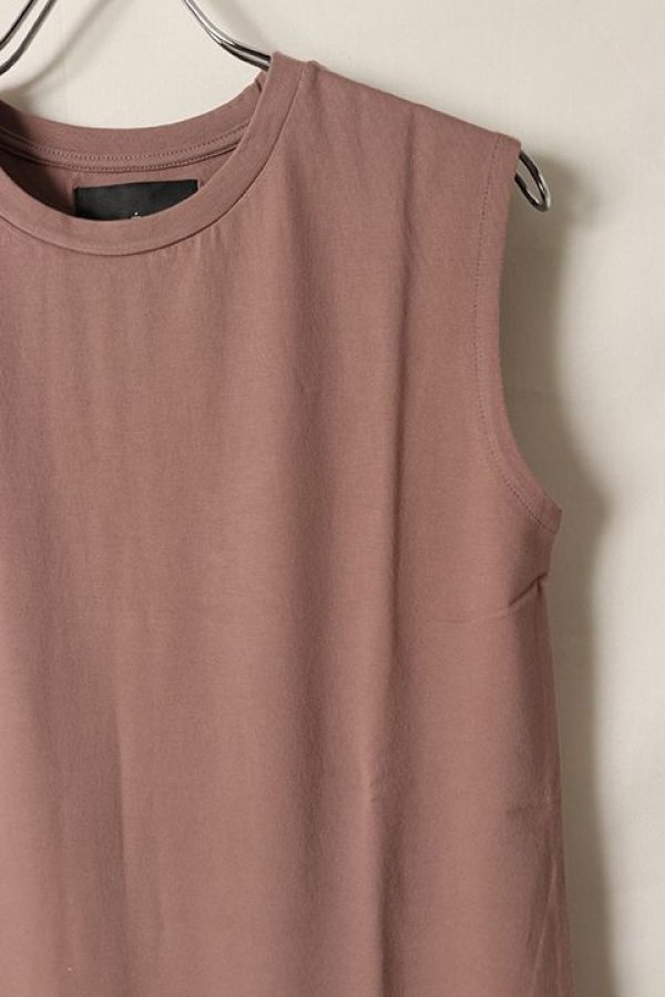 画像3: 【 30%OFF セール36,300円→25,410円】 T' ティー Crew Neck Dress Sleeveless Relax{-BDS} (3)
