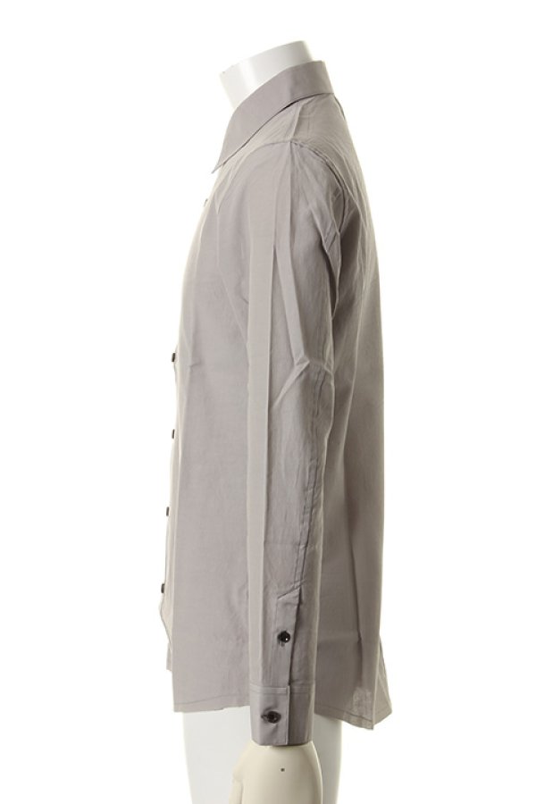 画像3: 【 50%OFF セール24,200円→12,100円】 OURET オーレット HIGH TWIST RAYON TROPICAL REGULAR COLLAR SHIRT{OR161-0251-91UB-AFS} (3)