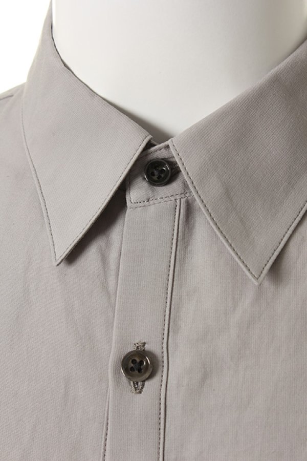 画像4: 【 50%OFF セール24,200円→12,100円】 OURET オーレット HIGH TWIST RAYON TROPICAL REGULAR COLLAR SHIRT{OR161-0251-91UB-AFS} (4)