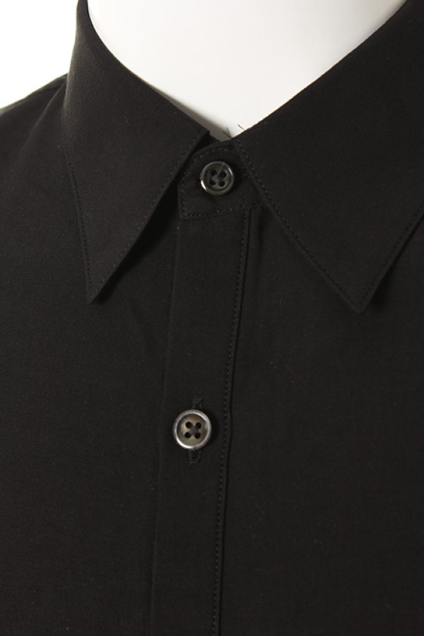 画像4: 【 50%OFF セール24,200円→12,100円】 OURET オーレット HIGH TWIST RAYON TROPICAL REGULAR COLLAR SHIRT{OR161-0251-93UB-AFS} (4)