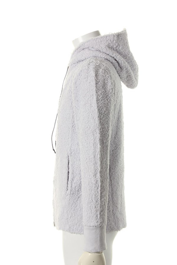 画像3: 【 50%OFF セール35,200円→17,600円】 OURET オーレット LINEN COTTON LONG PILE ZIP PARKA{-AFS} (3)