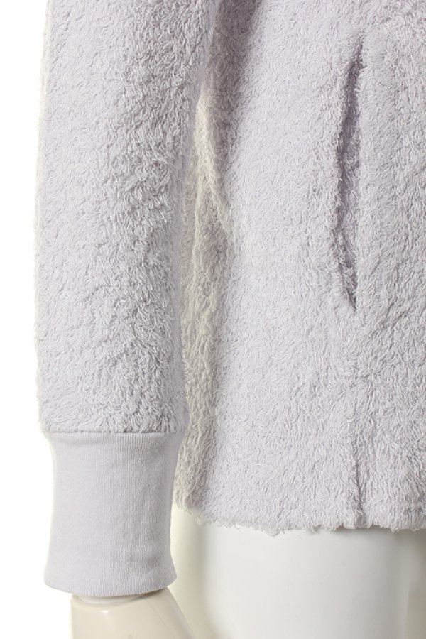 画像5: 【 50%OFF セール35,200円→17,600円】 OURET オーレット LINEN COTTON LONG PILE ZIP PARKA{-AFS} (5)