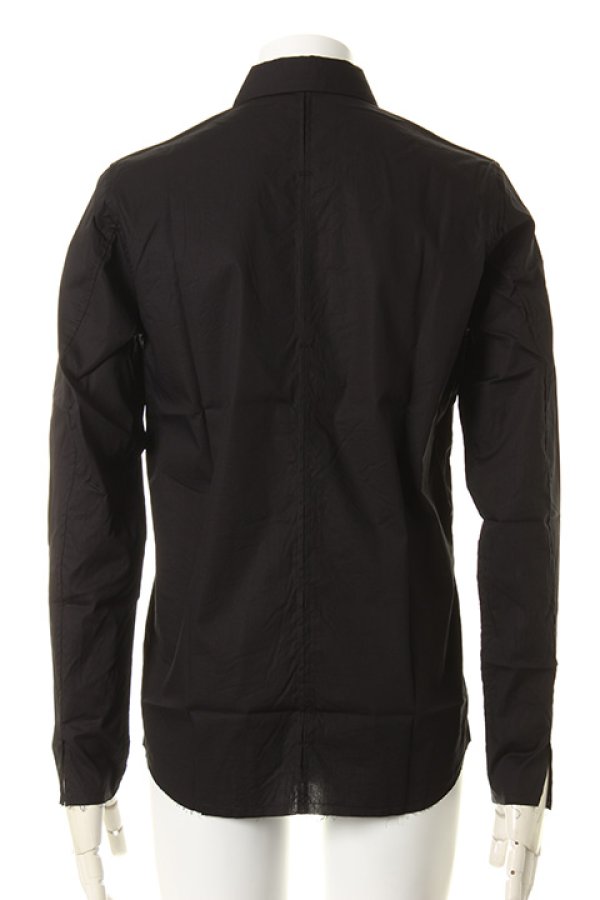 画像2: 【 50%OFF セール22,000円→11,000円】 【underbar 15th Exclusive】OURET オーレット コットンブロードストレッチカットオフ比翼シャツ{OR161-1951-93-AFS} (2)