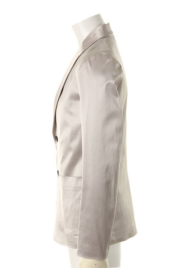 画像3: 【 50%OFF セール55,000円→27,500円】 OURET オーレット RAYON COTTON STRETCH TWILL SHAWL COLLAR JACKET{-AGS} (3)