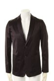 画像1: OURET オーレット RAYON COTTON STRETCH TWILL SHAWL COLLAR JACKET{-AGS} (1)