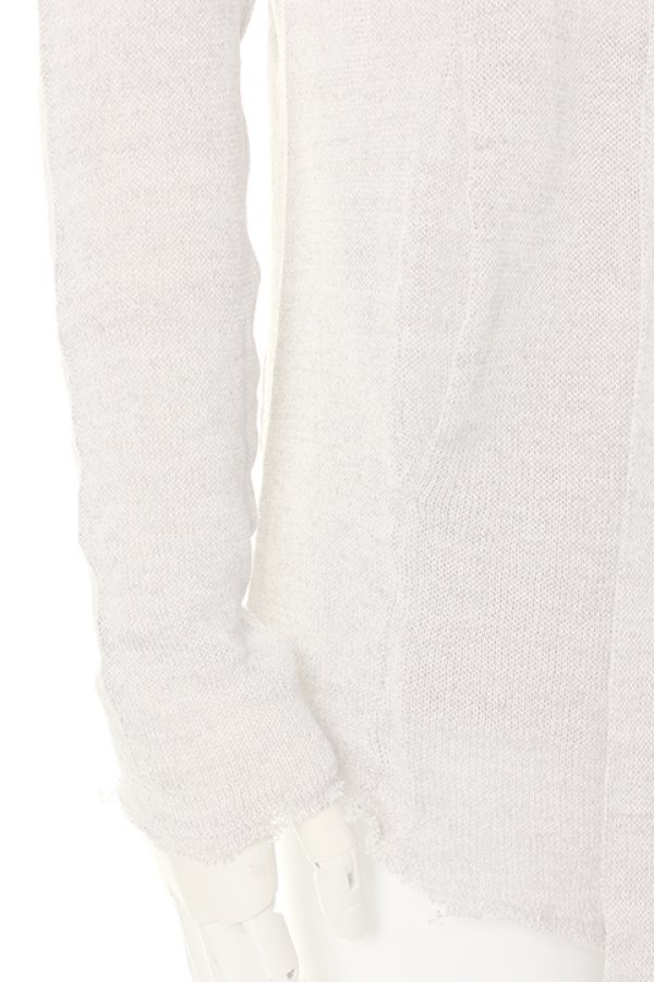 画像5:  {SOLD} OURET オーレット GIMA JERSEY STITCH DRAPE CARDIGAN{-AGS} (5)