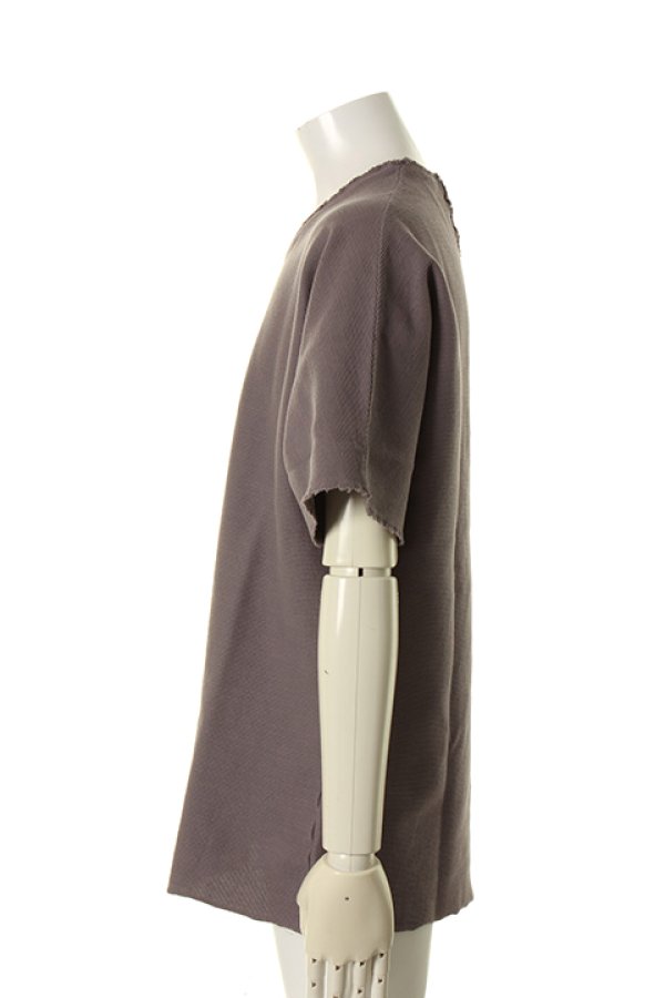 画像3: 【 50%OFF セール19,800円→9,900円】 OURET オーレット DRY CAGE KNIT DOLMAN SHORT SLEEVE{-AGS} (3)