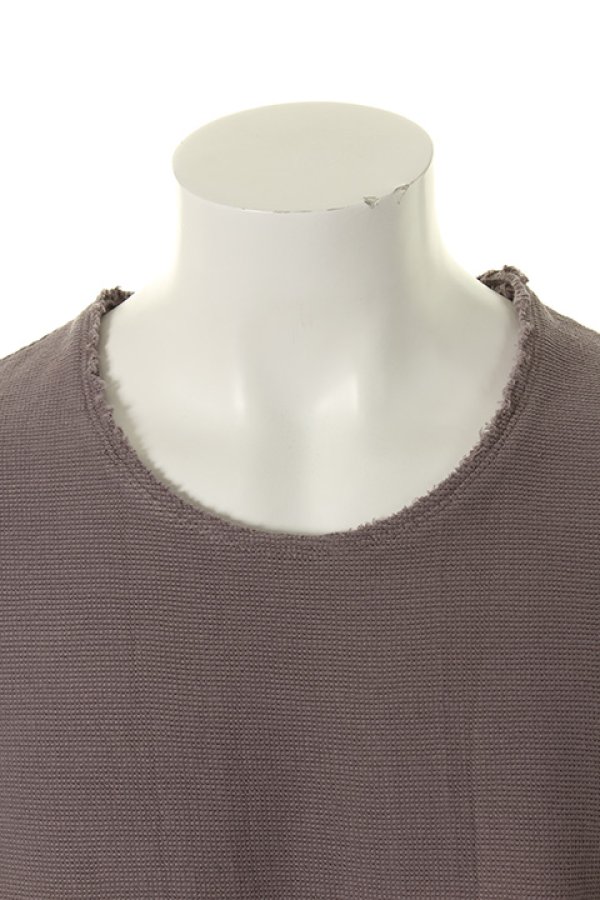 画像4: 【 50%OFF セール19,800円→9,900円】 OURET オーレット DRY CAGE KNIT DOLMAN SHORT SLEEVE{-AGS} (4)