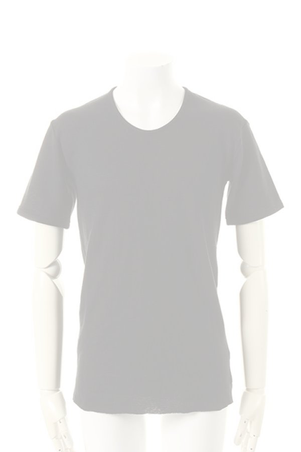 画像1:  {SOLD} OURET オーレット HIGH TWIST SUMMER KNIT LONG U NECK SHORT SLEEVE{-AGS} (1)