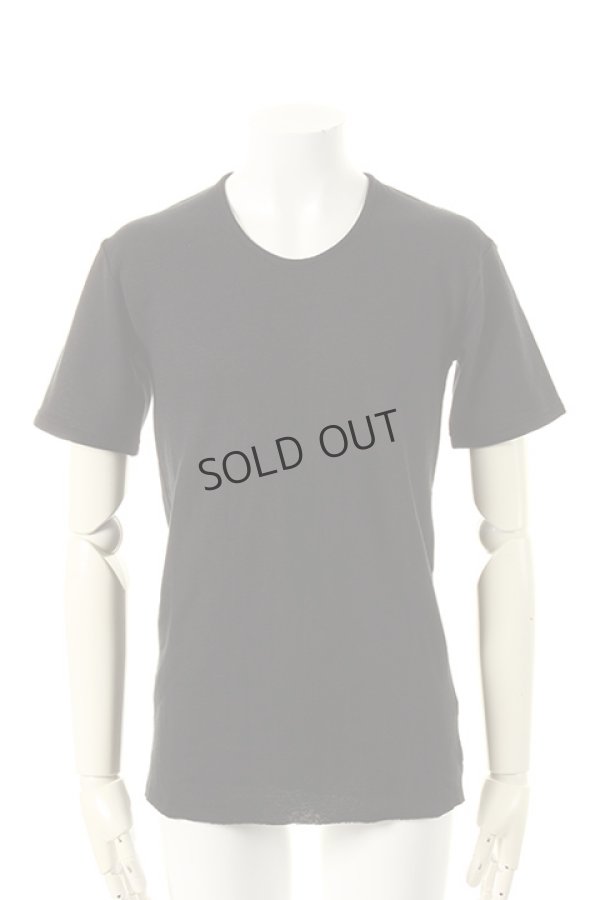 画像1: {SOLD}OURET オーレット HIGH TWIST SUMMER KNIT LONG U NECK SHORT SLEEVE{-AGS} (1)