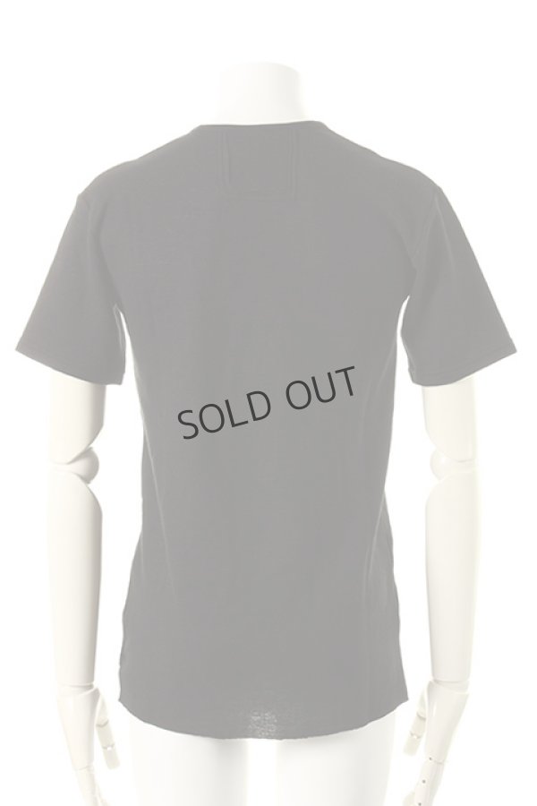 画像2: {SOLD}OURET オーレット HIGH TWIST SUMMER KNIT LONG U NECK SHORT SLEEVE{-AGS} (2)