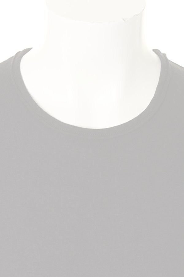 画像4:  {SOLD} OURET オーレット CLASSICAL STRETCH JERSEY STITCH CUT OFF CREW NECK LONG SLEEVE{-AGA} (4)